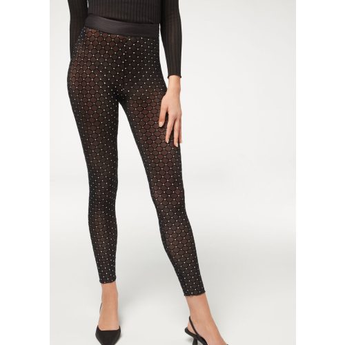 Calzedonia Tüll és Csillám Leggings 